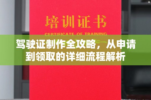 忻城驾驶证制作全攻略，从申请到领取的详细流程解析
